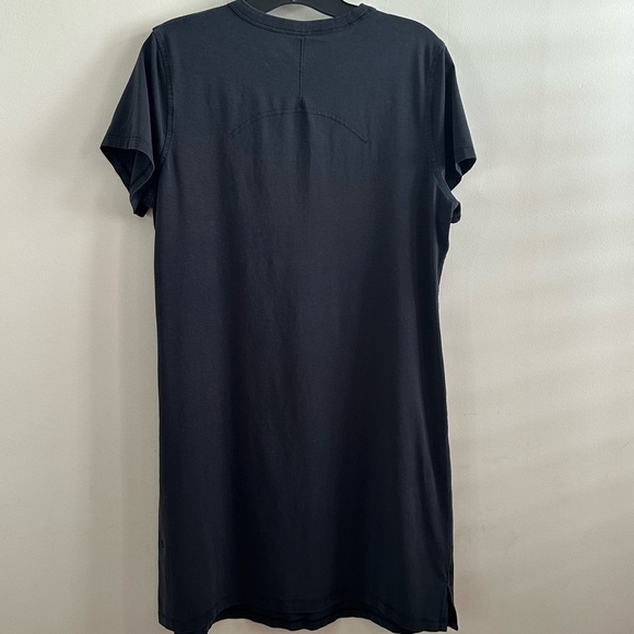 LULULEMON CLASSIC FIT COTTON BLEND TEE SHIRT DRESS PULL ON JERSEY STRETCH 6 - Picture 6 of 8